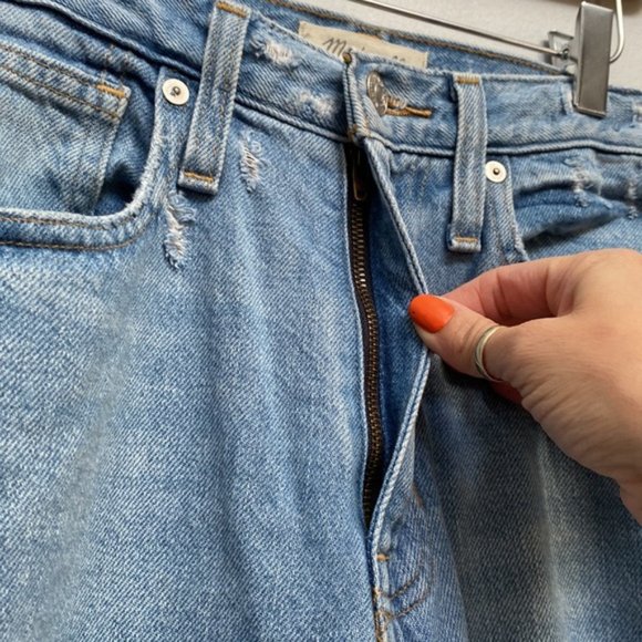 ❗️SOLD❗️Madewell Light Blue The Mom Jeans Size 27 - Picture 4 of 9